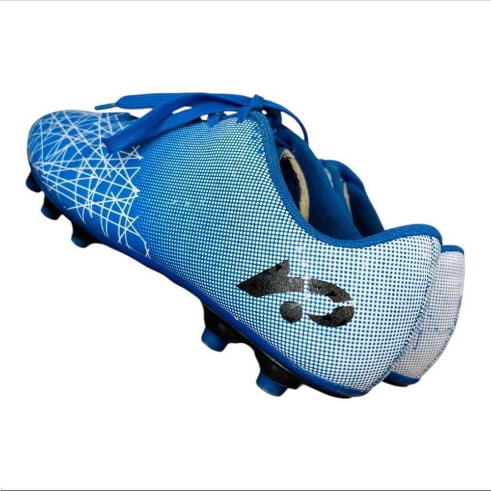 Blue & White Athletic Indoor & Outdoor Youth (Boy’s) Soccer Cleats Size Youth 8 - Picture 2 of 10